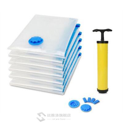 Vacuum Bags  Clothes 10PCS Storage Bag With Pump Hand Air Sa