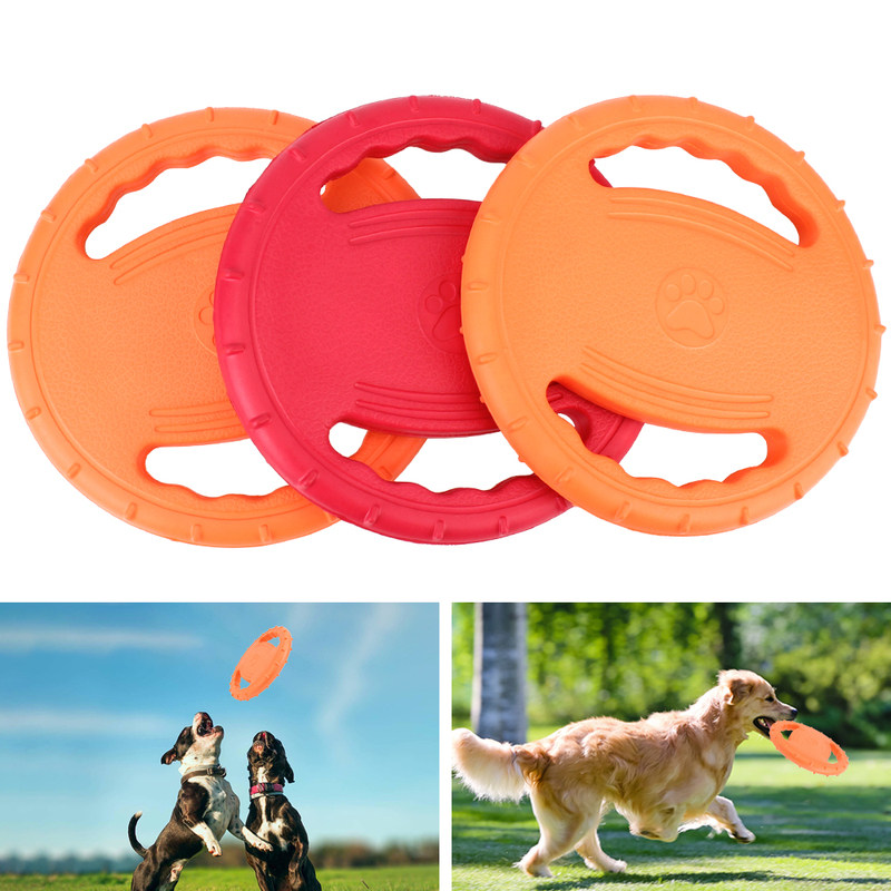 chewing flying saucer foam pet training toy cat toy dog