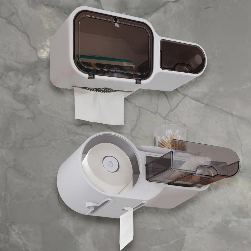 WC Shampoo Racks Toilet Paper Holder Bathroom Accessories