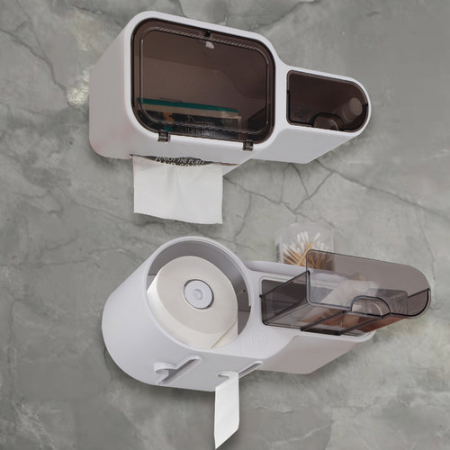 WC Shampoo Racks Toilet Paper Holder Bathroom Accessories