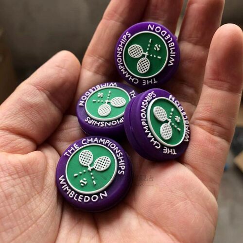 4pcs Retail New tennis racket vibration dampeners silicone A