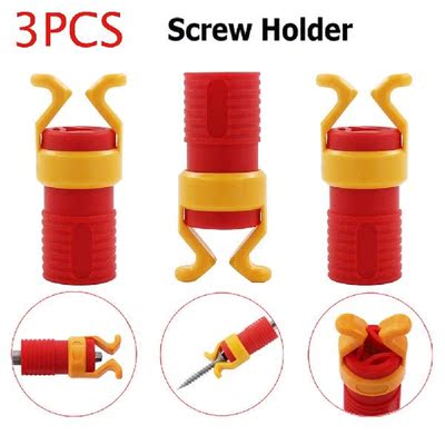 3PCS 40mm*18mm Screw Holder Clamper ABS Plastic Material