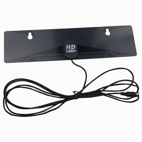 Indoor TV Antenna 1080P HDTV HD VHF UHF FM Flat Box Ready Hi