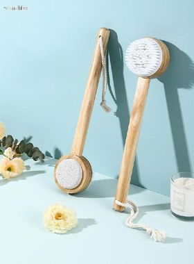 vanzlife Double-sided brush back rubs long-handled rub foot