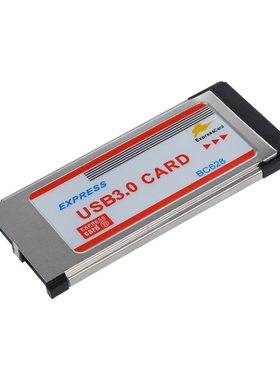 2 Port USB 3.0 Express Card Adapter Hub Cardbus for Laptop