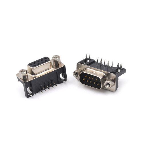 DB9 Connector DR9 Female Flapper Female Horizontal Hole DR-9