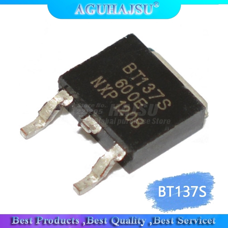 10pcs/lot BT137S-600E BT137S triac SMD TO252 package new ori