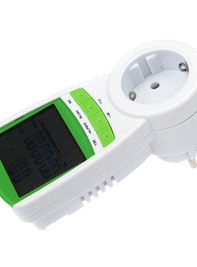 Wattmeter Voltmeter Power Meter 230V LCD Wattage Current Fre