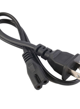 AC Power Supply Adapter Cord Cable Connectors 2 pin 2-prong