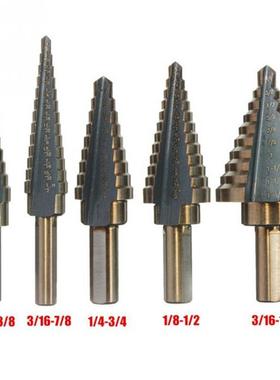 5pcs HSS Cobalt Multiple Hole 50 Sizes Set with Case Drillin