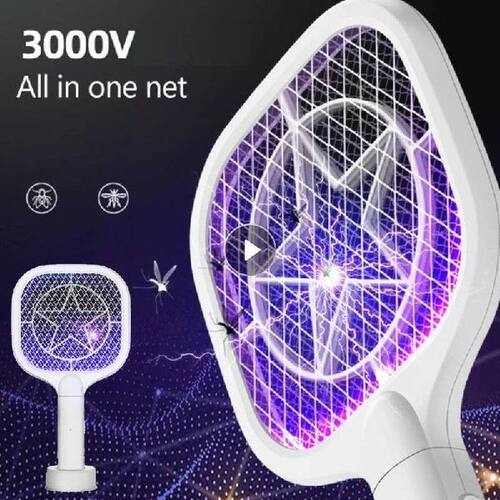 Mini Electric Mosquito Killer Lamps 2 In 1 Insect Racket