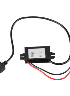 15W DC-DC Converter Step Down Adapter 12V/24V to USB 5V 3A C