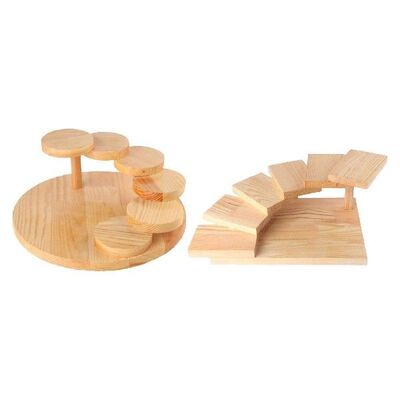Wooden Sushi Serving Tray Succulent Holder Serving Platters