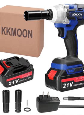 21V Cordless Electric Wrench Brushless Motor Stepless Speed