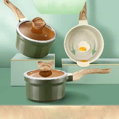 Baby Food Supplement Pot Household Ceramic Milk Pot Maifan