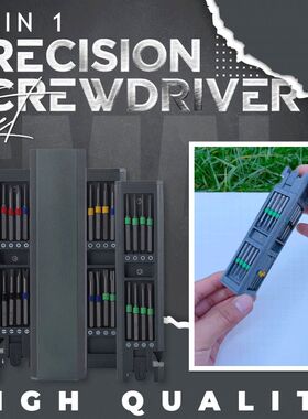 31 in 1 Precision Screwdriver Set Hex Slotted Screw Driver