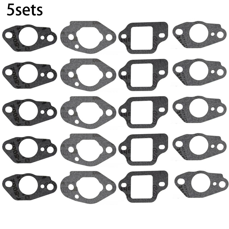 5sets Carburetor Insulator & Gasket Set Fit For Honda GC