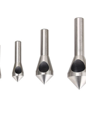 4Pcs Hi-Speed Steel Drill Bit Set 4241 Edge Chamfer Counters