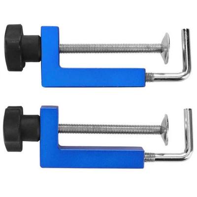 2Pcs Fence Clamps Blue Universal Multi-Functional Woodworkin