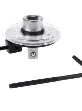Torque Angle Ruler Protractor 360 Degree 1/2 Inch Drive Mete
