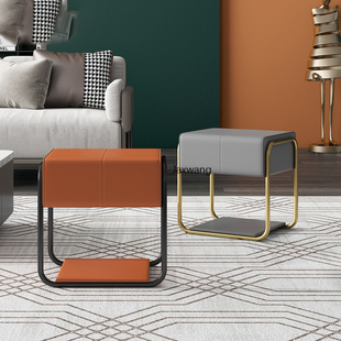 Stool Ottoman Small Cloakroom Low Living Nordic Room