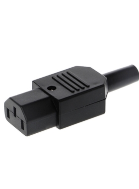 IEC 320 C13 Female Plug Rewirable Power Connector 3 Pin Sock