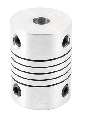 5mmx8mm Motor Shaft Helical  Coupler Coupling 18mm Dia 25mm