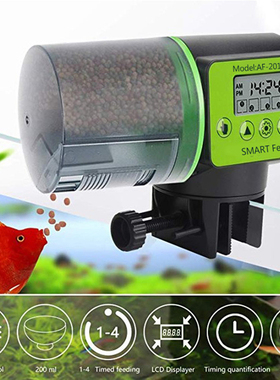 Cool Automatic Fish Feeder Digital Fish Tank Aquarium