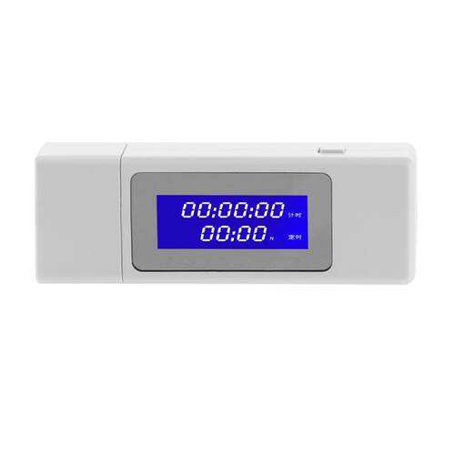 White USB Monitor Voltmeter Ammeter Timer Voltage Tester Cur