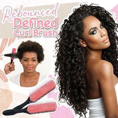 Rebounce Defined Curl Brush Antistatic  Curling Comb Hair