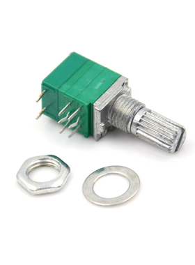 8pin RV097NS Dual Potentiometer B50K With Switch Audio / Pow