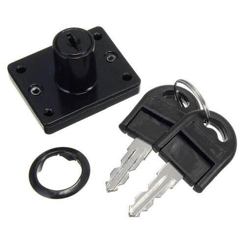 Computer Desk Mailbox Drawer Cupboard Locker Cam Lock with K