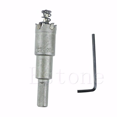 20mm Carbide Tip TCT Drill Bit Hole Saw Set NewFreeshipping