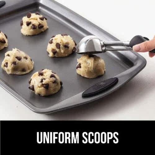 2 Tsp X-small Capacity Ice Cream Spring-loaded Scoop
