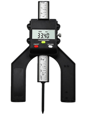 Depth Gauge Tread Depth Gauge LCD Self Standing Aperture 0-8