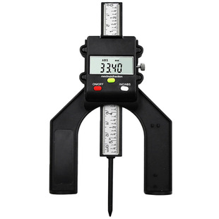 Depth Gauge Tread Depth Gauge LCD Self Standing Aperture 0-8