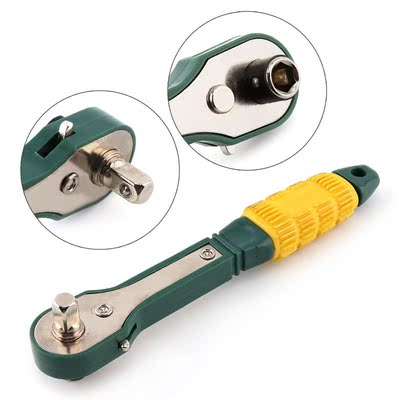 Mini 1/4 Head Screwdriver Pole 6.35mm Inner Hexagon Ratchet