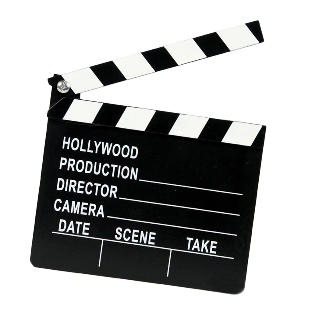 Movie Clapper Board Table Decoration Hollywood Partie
