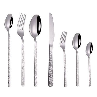7pcs Stainless Steel Cutlery Set Home Western Fork Knife