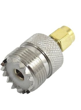 5x UHF SO239 F to SMA M Female/Male Straight Coaxial Couplin