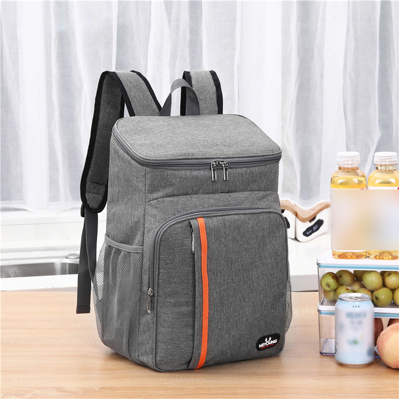 18L Large Capacity Leak Proof Lunch Backpack Thermal Large 玩具/童车/益智/积木/模型 搭建建筑/DIY建筑艺术玩具 原图主图