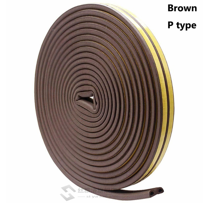 *5/10M D/E/P/I  Foam Weather Draught Excluder Self Adhesive