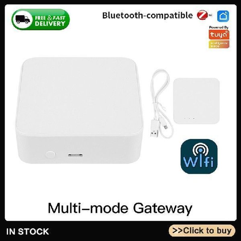 Tuya ZigBee Smart Gateway Multi-mode WiFi Bluetooth Mesh