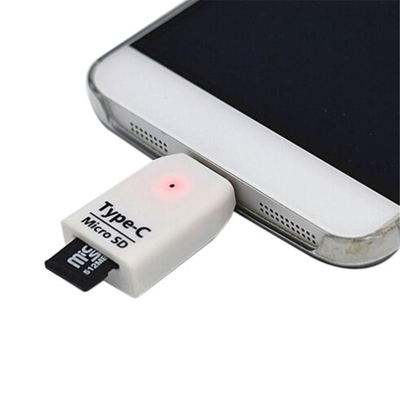 USB 3.1 Type C Male Host OTG Card Reader Adapter Cable For S