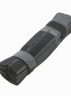 50pcs Velcro Cable Ties Reusable Fastening Wire Flex Tape Or