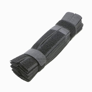 50pcs Velcro Cable Ties Reusable Fastening Wire Flex Tape Or
