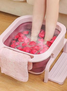 Foldable Water Container Home Spa Foot Bath Soaking Tub