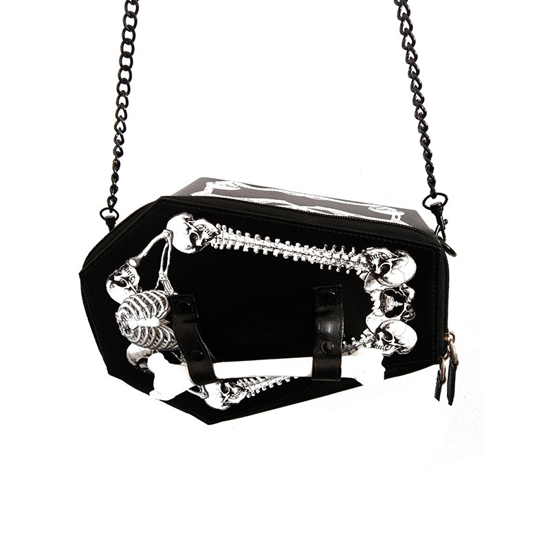 Vampire Coffin Purse Casket Gothic Punk Handbag Halloween