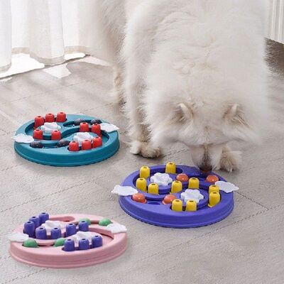 Dog Bowl Slow Eating Maze Shaped Multifuction Prevent