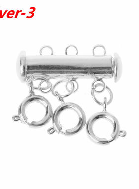 Multi Strand Clasps Lobster Clasp Necklace Magnetic Tube Loc